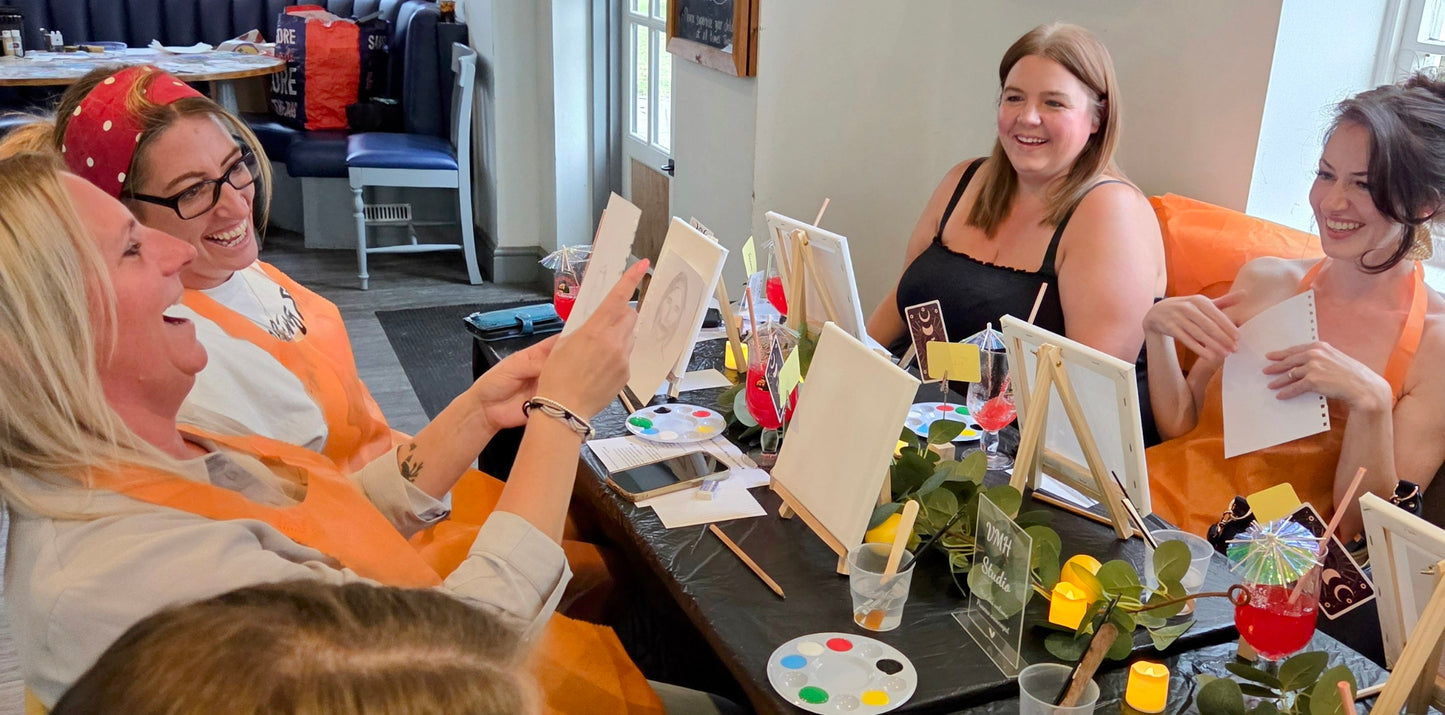 Paint and Sip - Prosecco and Painted Totes