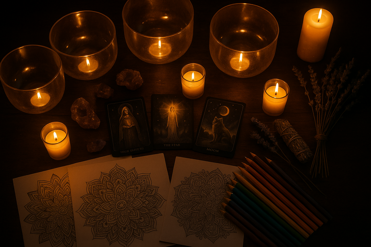"Create & Vibrate" - A Healing Evening Of Art and Sound