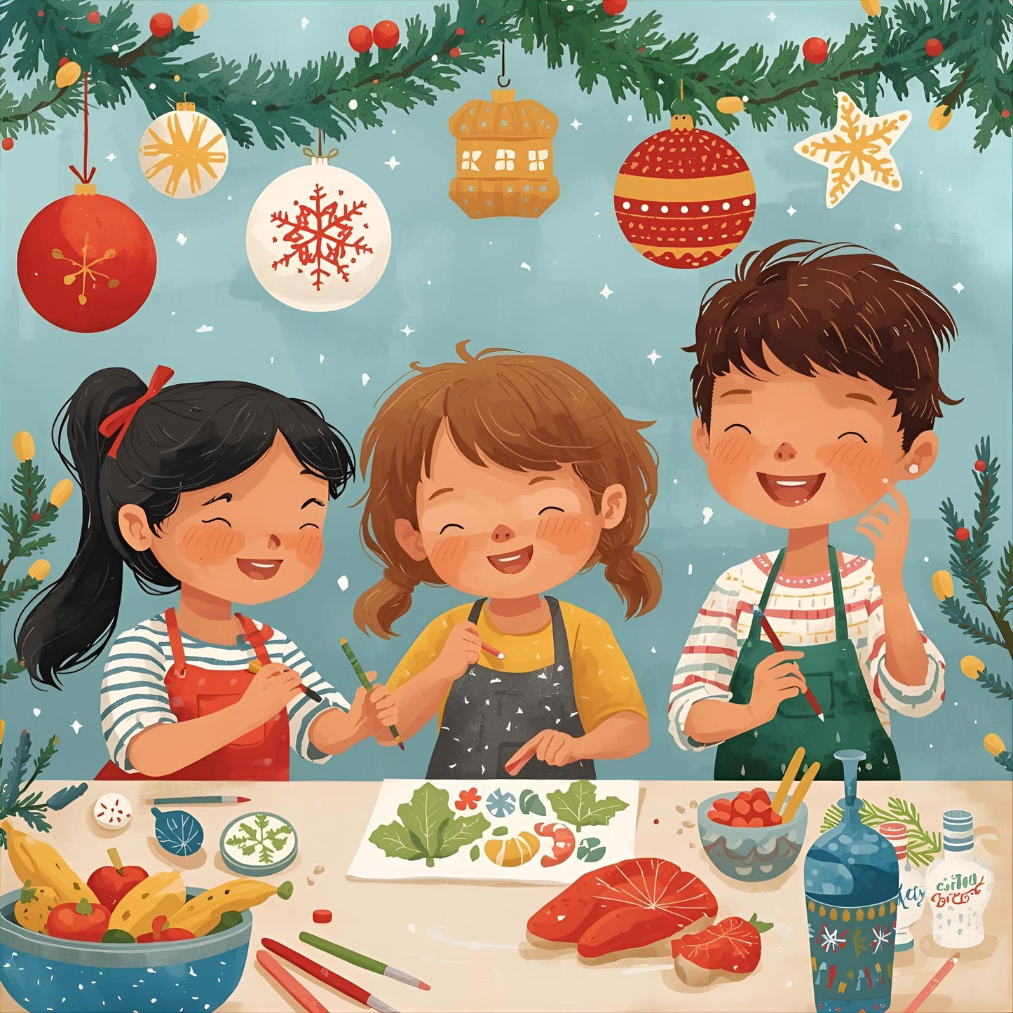 MERRY MAKERS - Children's Christmas Art and Craft Session.